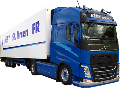 Aeby Transport Fribourg camion K&uuml;hltransport K&uuml;hlauflieger